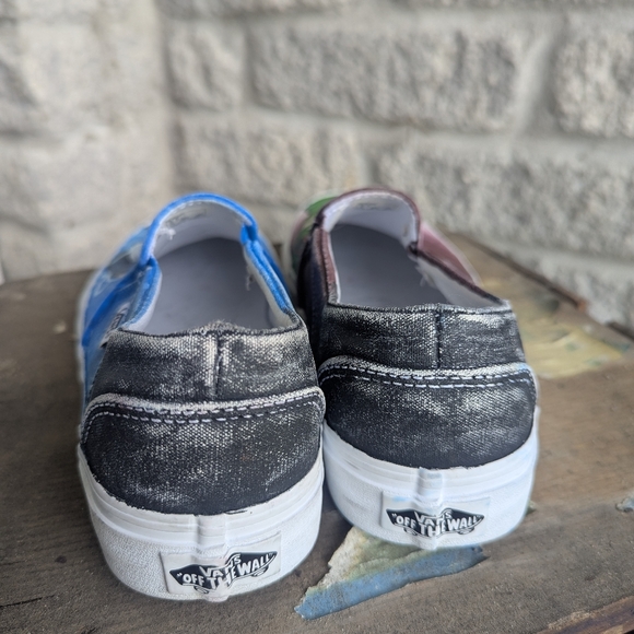 Custom Anime Kids Slip-On Shoes Hunter X Hunter Vans Size 6.5 Women's - Picture 3 of 8